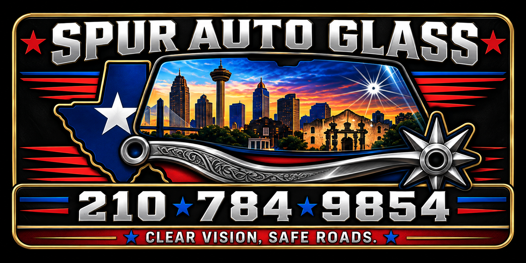 Spur Auto Glass logo